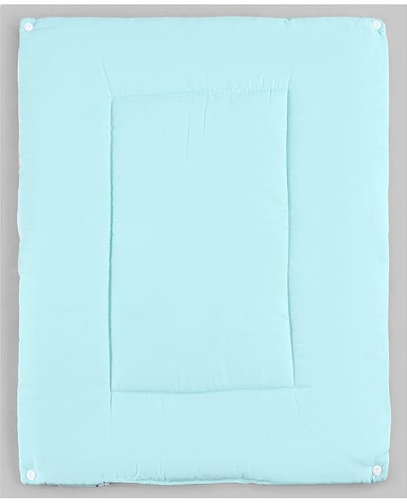 Babyhug Diaper Changing Mat Set of 3 with Removable Waterproof Dry Sheet Penguin Print -Green| Soft & Breathable| Absorbent Top Layer| Leakproof| Reusable| Quick Dry| Travel Friendly| Machine Washable