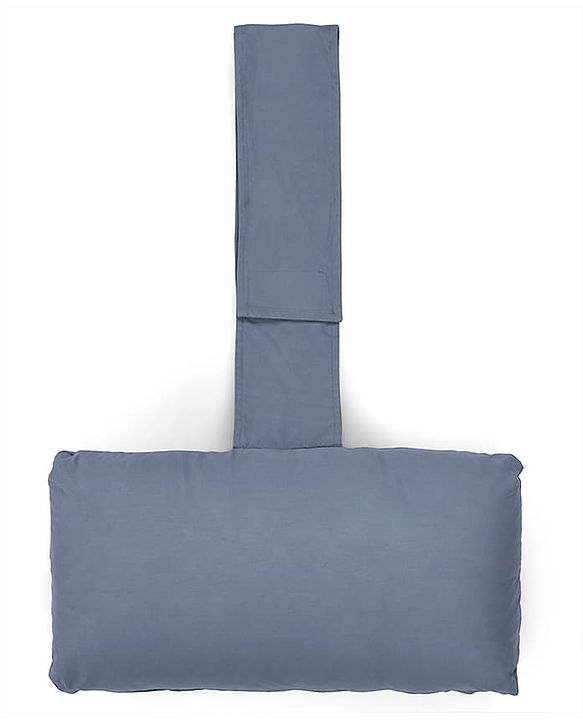 Babyhug 100% Cotton Flexible & Supportive H Shape Maternity Pillow with Extra Support- Grey | Soft yet Firm| Breathable Fabric| Sleep Feeding & Back Support | Ideal for Pregnant Women