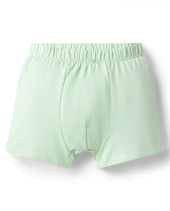 Babyhug Single Jersey Knit Trunks With Car Print Pack of 3 - Multicolor