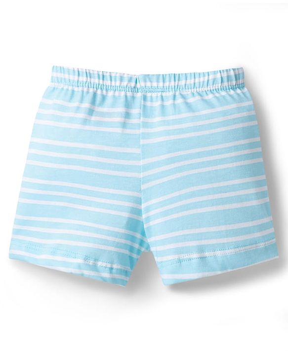 Babyhug Single Jersey Knit Trunks With Car Print Pack of 3 - Multicolor
