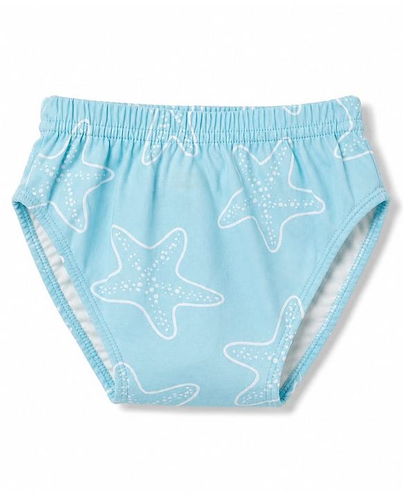 Babyhug 100% Cotton Knit Striped & Sea Life & Nautical Theme Printed Briefs Pack Of 3 - Briefs