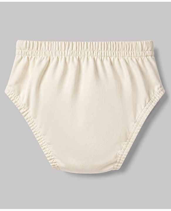 Babyhug 100% Cotton Single Jersey Knit Striped Briefs With Animal Print Pack of 3 - Multicolor