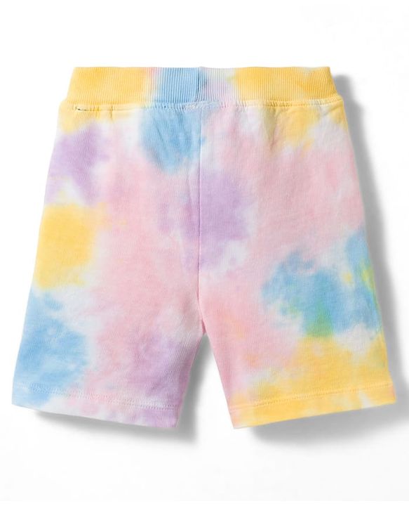 Babyhug 100% Cotton Knit Half Sleeves Beach Theme Printed Co-Ords T-Shirt & Shorts Set - Multicolour