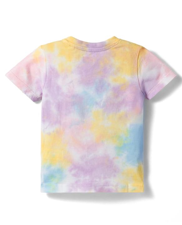 Babyhug 100% Cotton Knit Half Sleeves Beach Theme Printed Co-Ords T-Shirt & Shorts Set - Multicolour