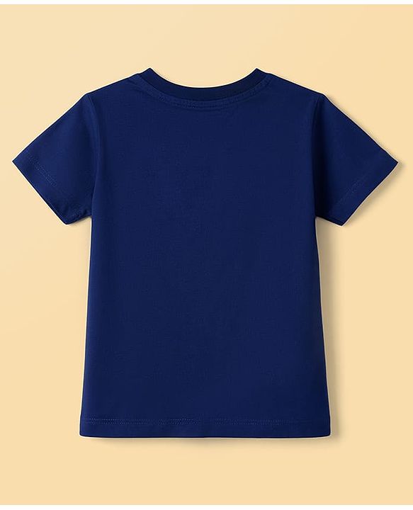 Babyhug Cotton Knit T-Shirts Half Sleeves with Graphics Multi Color 6-9 Months Pack of 3