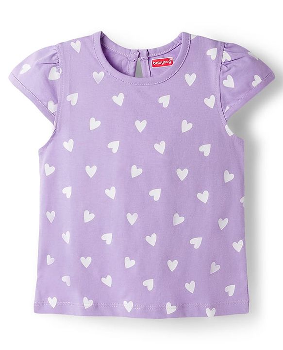 Babyhug Cotton Knit T-Shirts Half Sleeves with Graphics Pack of 3 Multi Color 2-3 Years