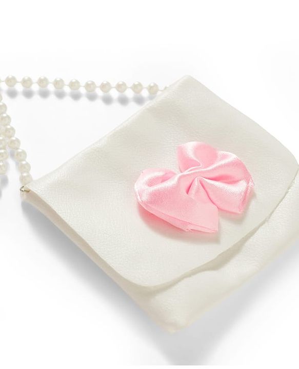 Babyhug Cotton Woven Sleeveless Tiered Peter Pan Collared Checks One Piece Frock  With Sling Bag & Bow Applique - Pink