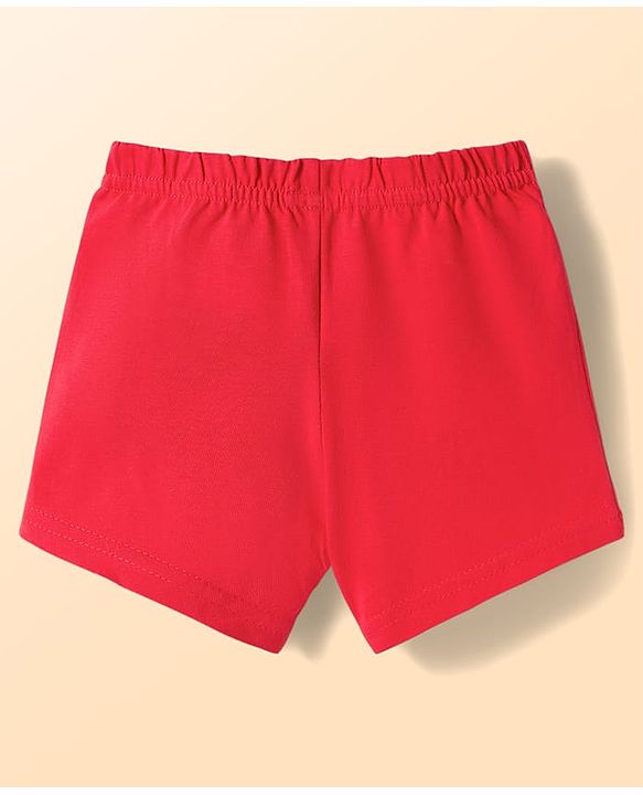 Babyhug Disney Single Jersey Knit Trunks with Chip n Dale Graphic Pack of 3 - Multicolor