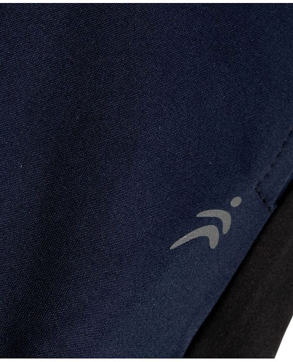 Pine Active Knit Full Length Solid Leggings - Navy Blue