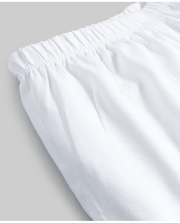 Pine Kids Cotton Lycra Knit Solid Bloomers Pack Of 3 - White