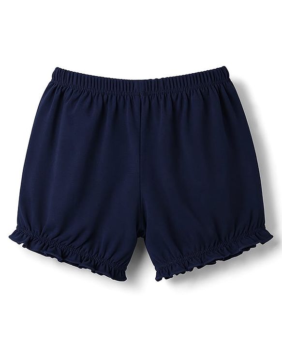 Pine Kids Cotton Lycra Knit Solid Bloomers Pack of 3 - Multicolor