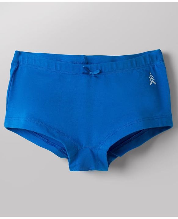 Pine Kids Cotton Lycra Knit Striped & Floral Printed Panties Pack of 3 (Color May Vary)