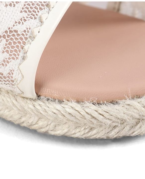Pine Kids Velcro Closure Sandal - White