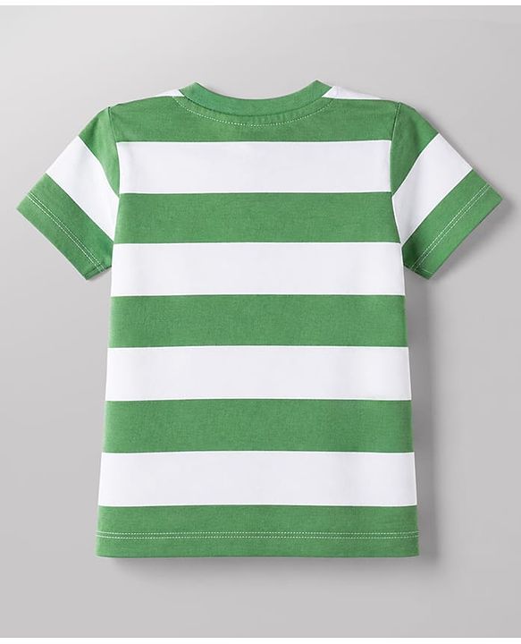 Babyhug Cotton Knit T-Shirts Half Sleeves with Graphics Multi Color 6-9 Months Pack of 3