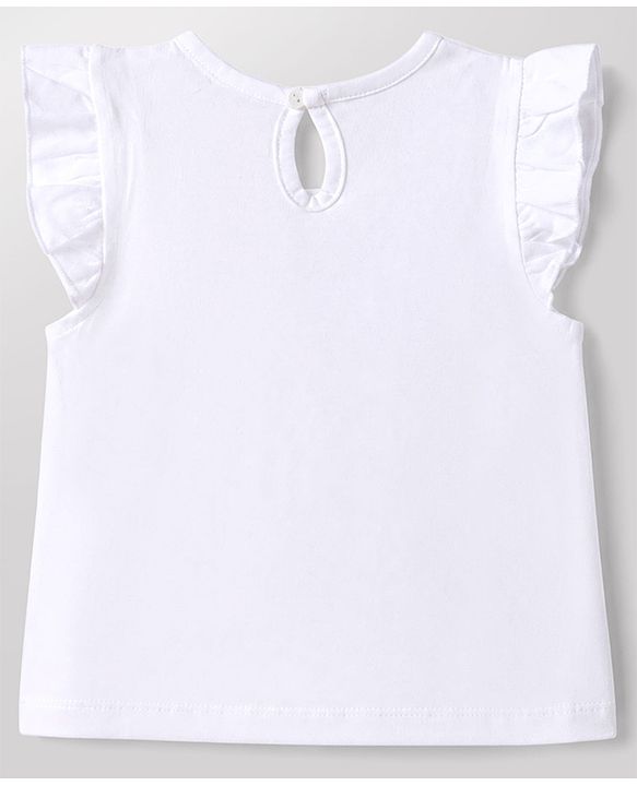 Babyhug 100% Cotton Knit Half Sleeves T-Shirts Hearts & Text Print Pack of 5 - Multicolour