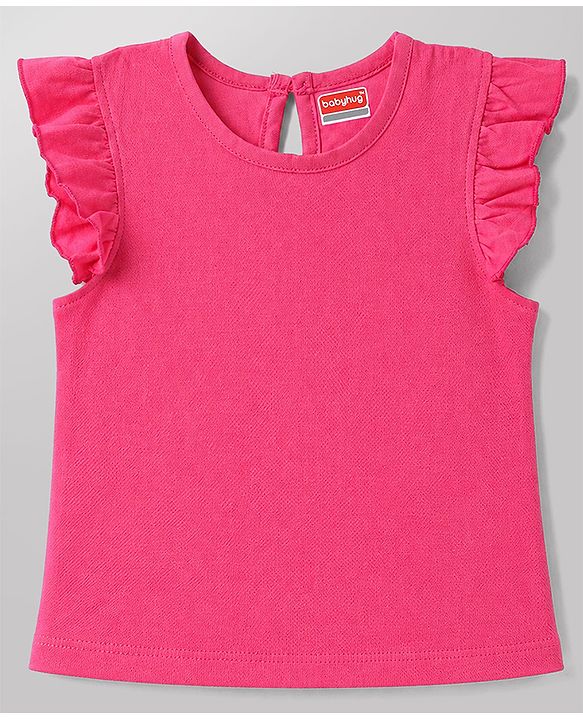 Babyhug 100% Cotton Knit Half Sleeves T-Shirts Hearts & Text Print Pack of 5 - Multicolour