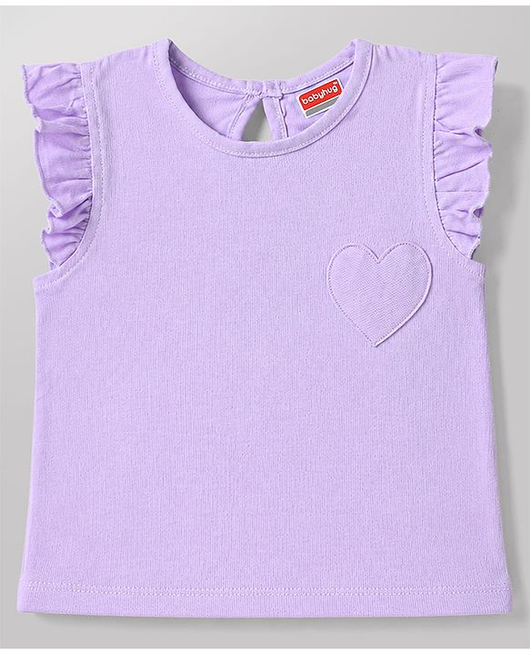 Babyhug 100% Cotton Knit Half Sleeves T-Shirts Hearts & Text Print Pack of 5 - Multicolour