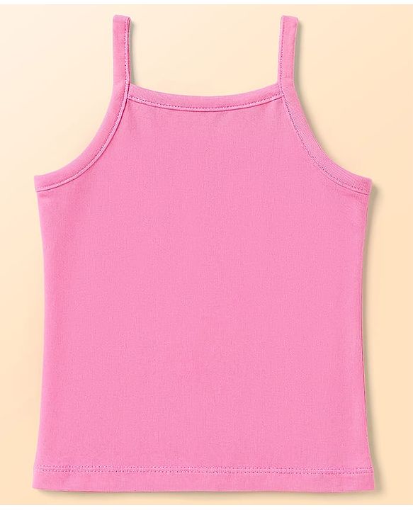 Babyhug 100% Cotton Single Jersey Knit Sleeveless Slips with Floral & Duck Print Pack of 3 - Multicolour