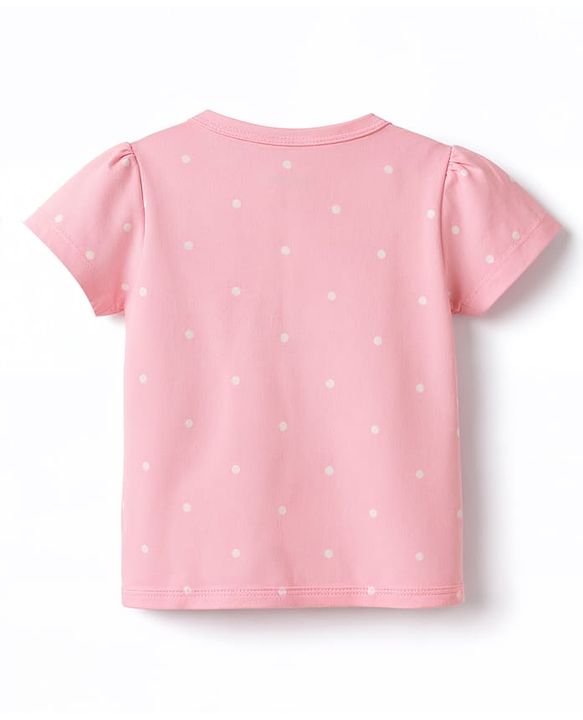 Babyhug 100% Cotton Interlock Knit Half Sleeves Jhablas With Polka Dots Print & Animal Applique Pockets Pack of 3 - Multicolor