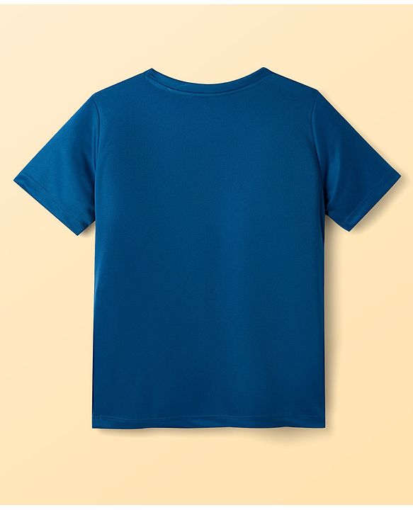 Pine Active Knit Half Sleeves Solid T-Shirts Pack of 3 - Multcolor