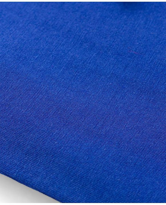 Babyhug Lycra Knit Full Sleeves Solid Leggings - Blue