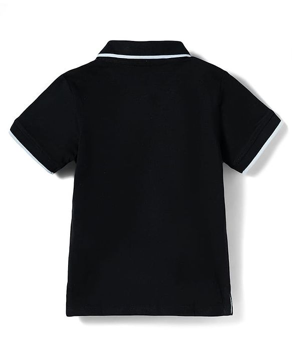 Babyhug Disney Single Jersey Knit Half Sleeves Polo T-Shirts with Mickey Mouse Graphic Pack of 2 - Multicolor