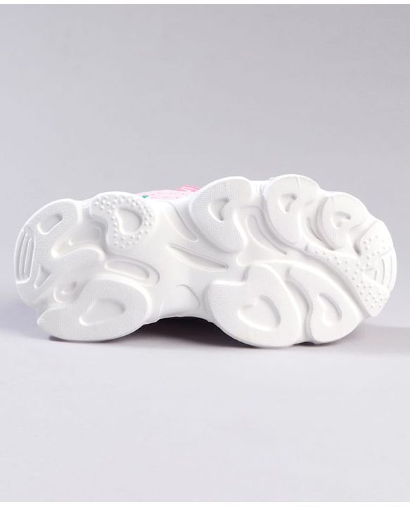 Cute Walk by Babyhug Velcro Closure Solid Color Sneaker - Pink