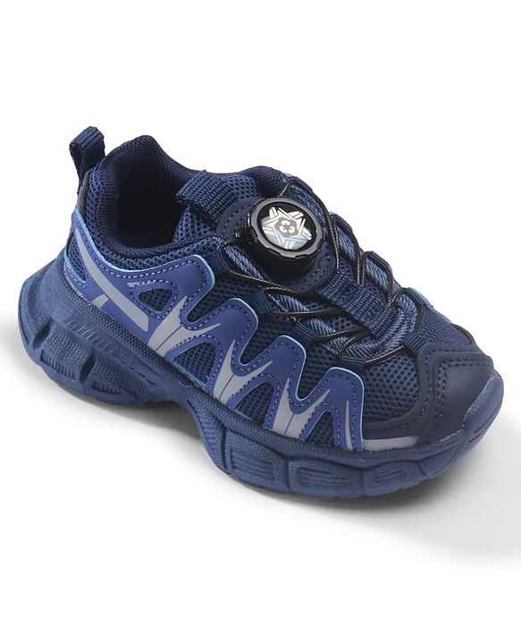 Cute Walk by Babyhug Slip On Solid Sneaker Shoes - Blue