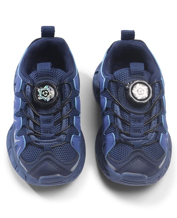 Cute Walk by Babyhug Slip On Solid Sneaker Shoes - Blue