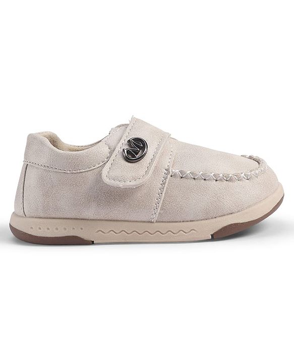 Cute Walk by Babyhug Velcro Closure Formal & Party Wear Shoes - Beige