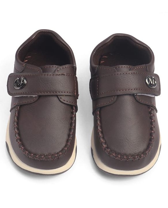 Cute Walk by Babyhug Velcro Closure Formal & Party Wear Shoes - Beige