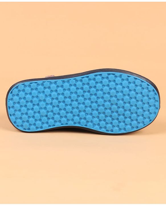 Cute Walk by Babyhug Slip On Solid Loafers - Navy Blue