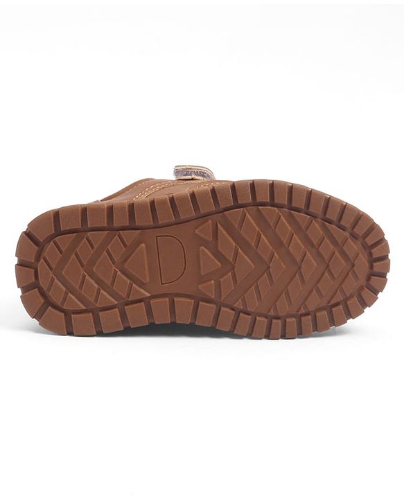 Cute Walk by Babyhug Velcro Closure Formal & Party Wear Shoes - Brown