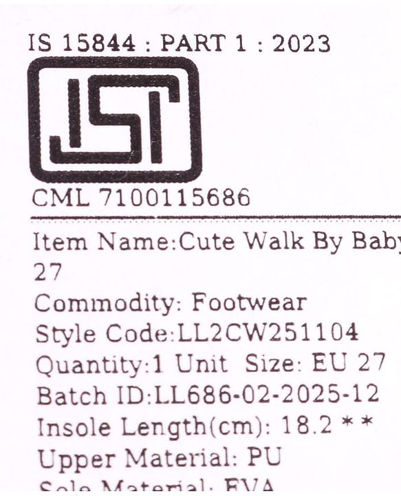 Cute Walk by Babyhug Velcro Closure Sneaker with Star Applique - Pink