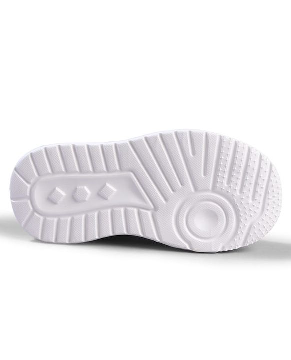 Cute Walk by Babyhug Velcro Closure Sneaker with Star Applique - Pink