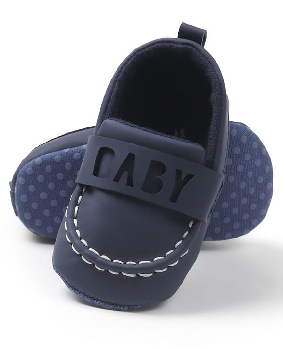 Cute Walk by Babyhug Slip On Solid Booties - Brown