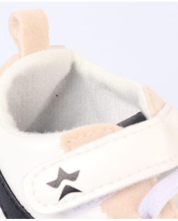 Cute Walk by Babyhug Velcro Closure Solid Booties - Blue