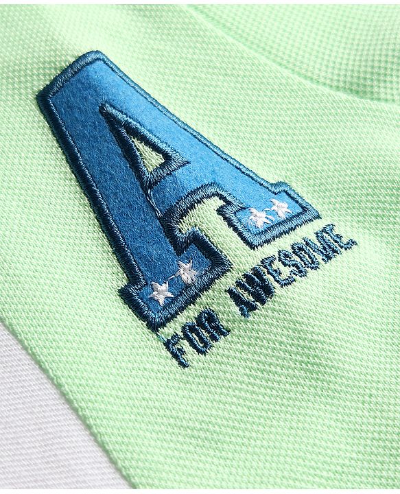 Babyhug Single Jersey Knit Half Sleeves Cut N Sew T-Shirt & Shorts Set - Multicolor