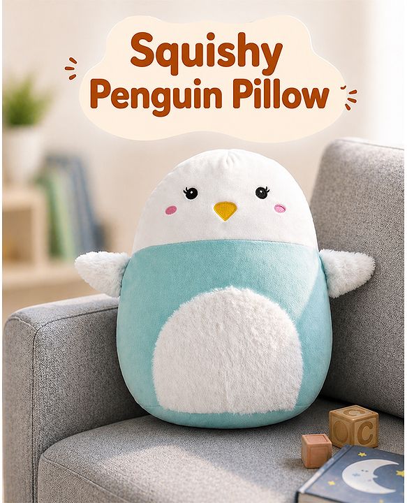 Babyhug Height 40cm Squishy Mouse Plush Pillow Ultra-Soft Cuddly Cushion Toy for Kids | Huggable Plush Pillow for Sleep & Play | Lightweight & Cozy | Nursery Decor & Gifting | Super Soft | BIS