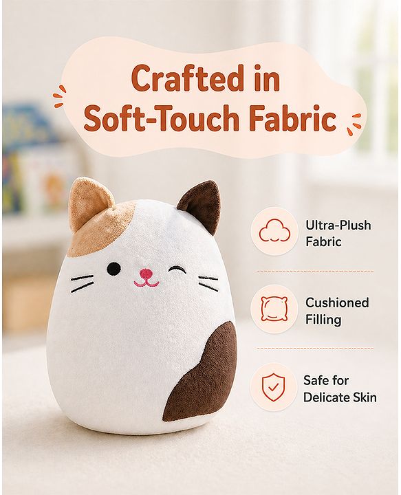 Babyhug Height 40cm Squishy Mouse Plush Pillow Ultra-Soft Cuddly Cushion Toy for Kids | Huggable Plush Pillow for Sleep & Play | Lightweight & Cozy | Nursery Decor & Gifting | Super Soft | BIS