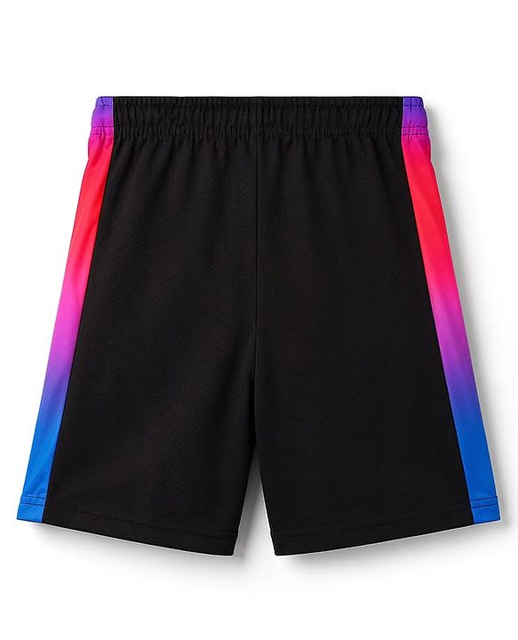 Pine Active Knit Half Raglan Sleeves Printed T-Shirt & Shorts Set