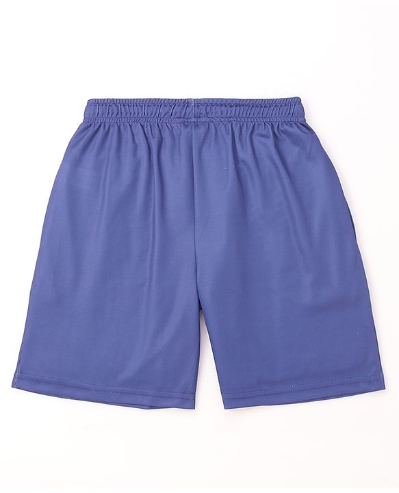 Pine Active Knit Half Sleeves T-Shirt & Shorts Football Set - Light Blue
