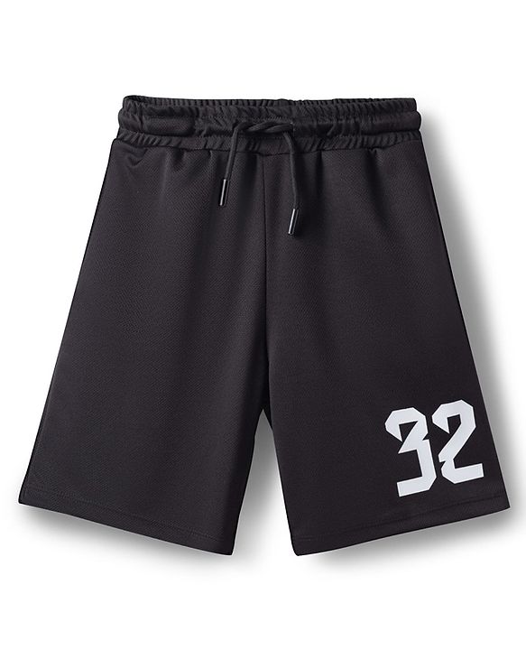 Pine Active Knit Sleeveless Tank T-Shirt & Shorts Set - Black