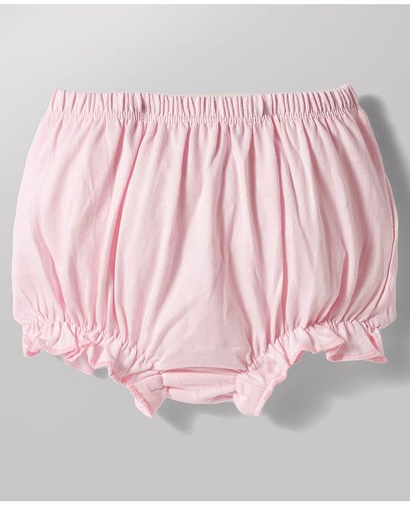 Babyhug 100% Cotton Knit Bloomers With Floral Print Pack of 3 - Multicolor