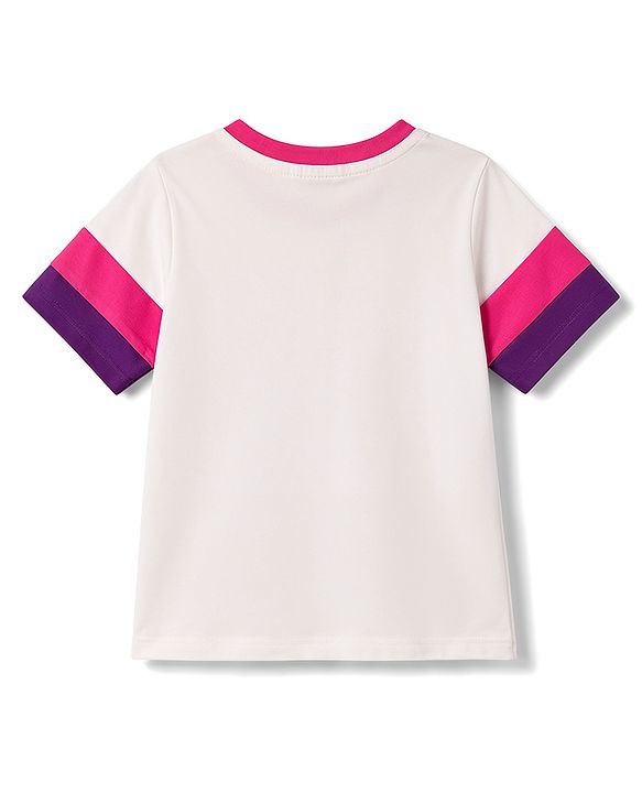Pine Kids Cotton Knit T-Shirts with Butterfly Graphic Print Multi Color 4-5 Years