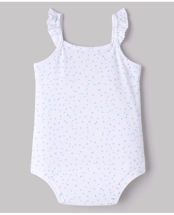 Babyhug 100% Cotton Interlock Knit Sleeveless Onesies With Floral Print Pack of 3 - Multicolor