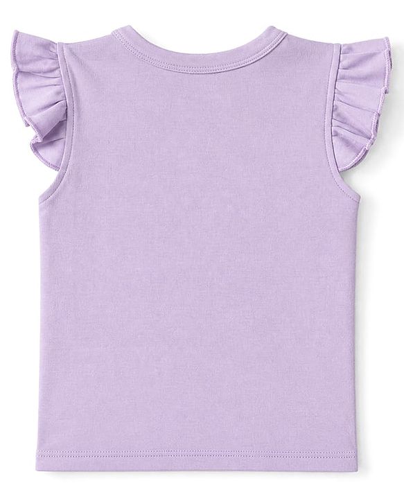 Babyhug 100% Cotton Interlock Knit Half Sleeves Front Open Jhablas With Teddy Bear & Bow Print Pack of 3 - Pink, Dark Pink & Purple