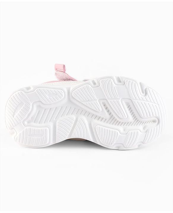 Pine Kids Velcro Closure Sneaker & Sports Shoes with Buckle - Pink
