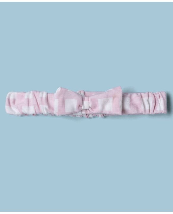 Babyhug Disney Single Jersey Knit Frock with Inner Tee and Headband with Half Sleeves and Marie Graphic - Pink
