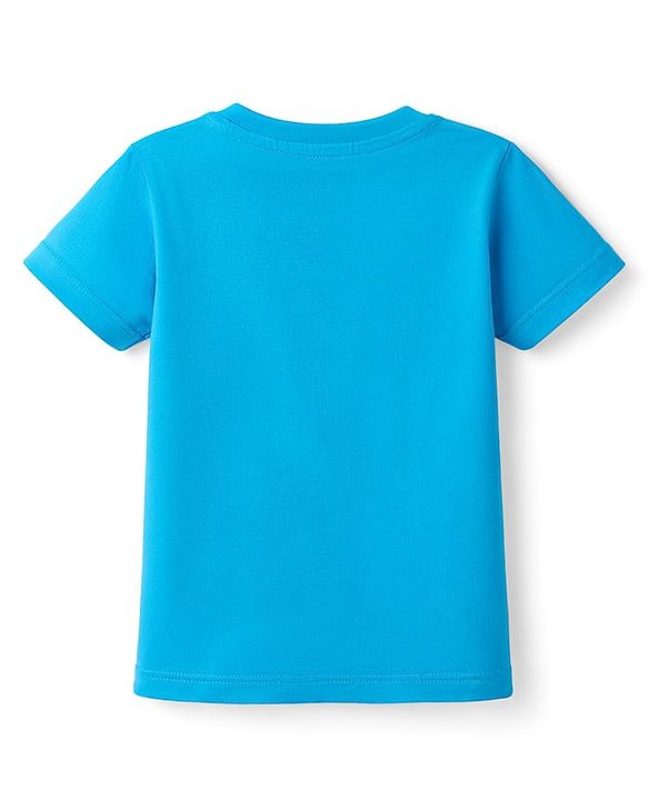 Babyhug 100% Cotton Knit Half Sleeves T-Shirt with Text Print Pack of 3 - Multicolor